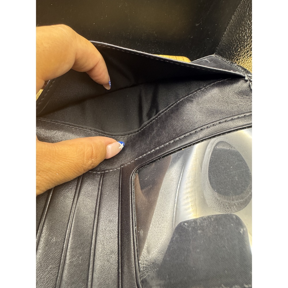 Coach Black Signature C Bifold Wallet - Picture 6 of 7
